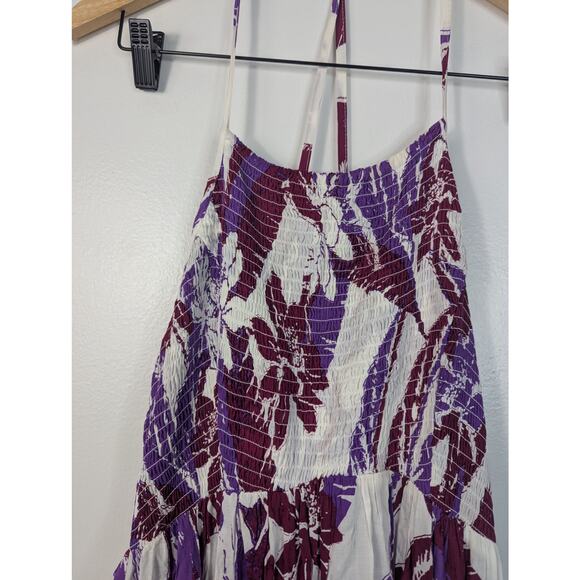 NWT Intimately Free People Heat Wave Floral Printed Maxi Dress in Ivory Combo - Picture 4 of 9